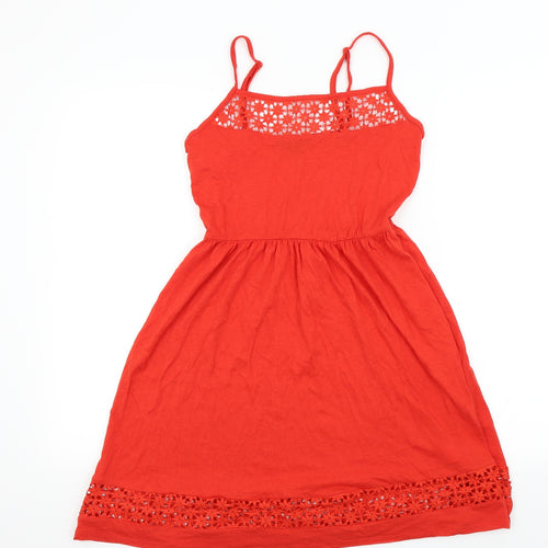 Primark Womens Red   Fit & Flare  Size 8