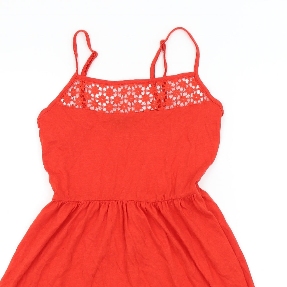 Primark Womens Red   Fit & Flare  Size 8