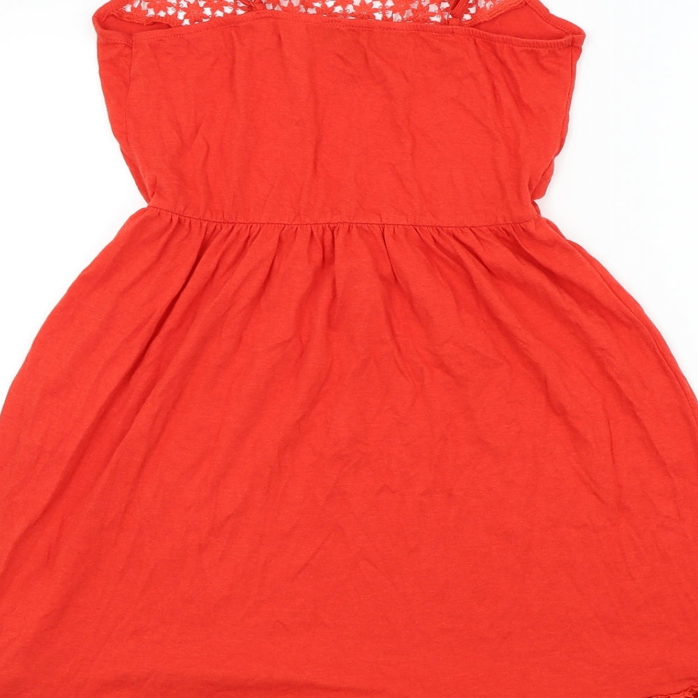Primark Womens Red   Fit & Flare  Size 8