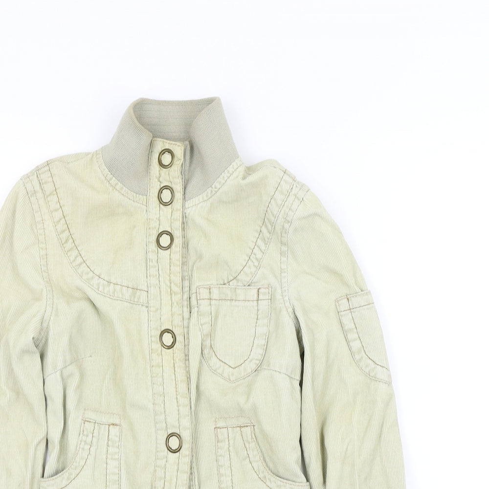 Miss Selfridge Womens Beige   Jacket  Size 6