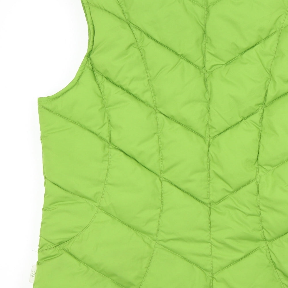 Per Una Womens Green   Jacket Waistcoat Size S