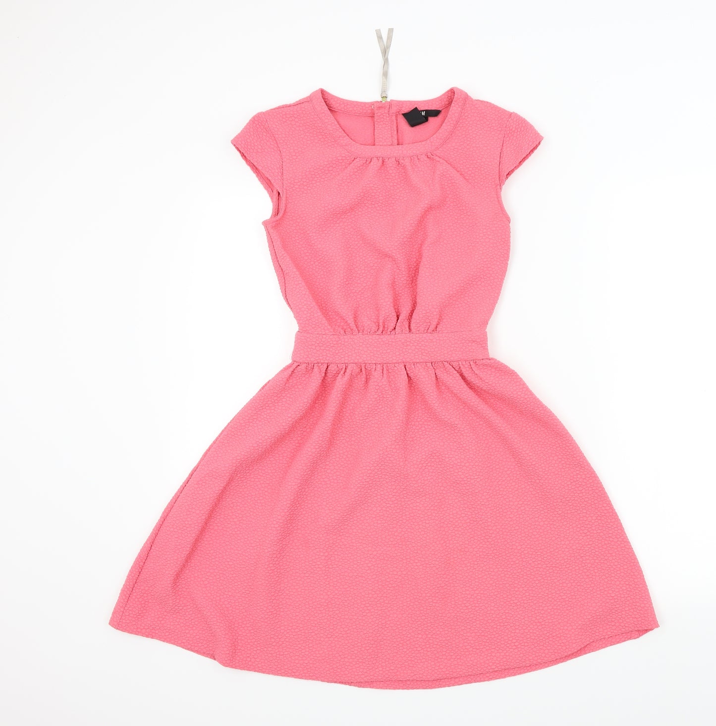H&M Womens Pink   Fit & Flare  Size S