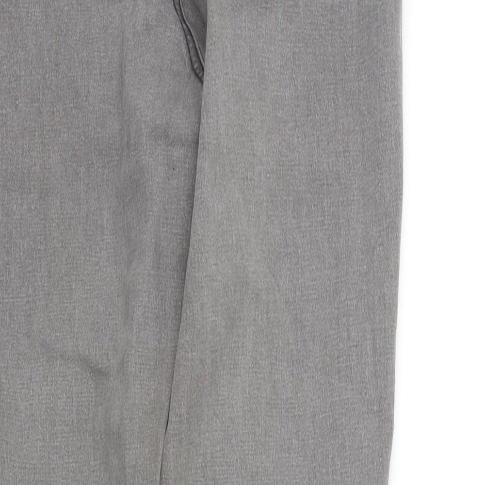 petite Womens Grey   Straight Jeans Size 8 L27 in