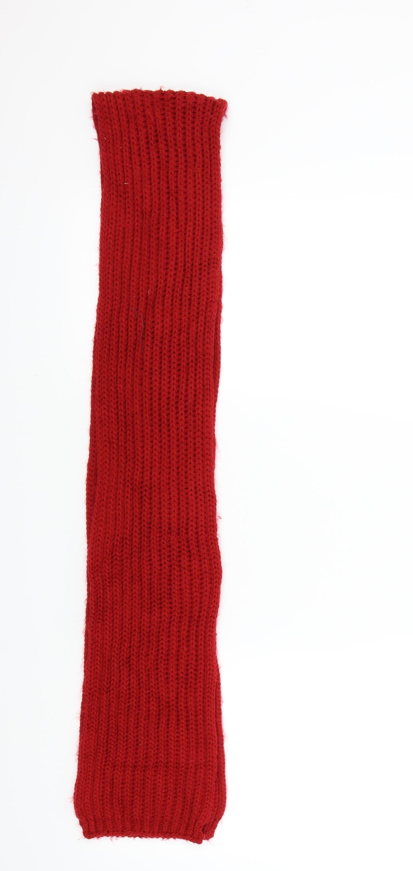 Preworn Unisex Red    Scarf