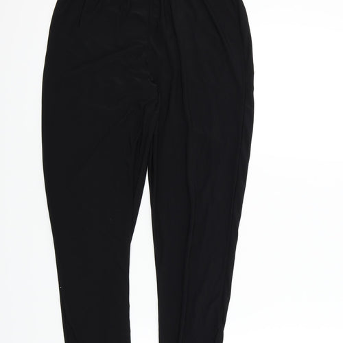 Boohoo Womens Black Colourblock  Jegging Leggings Size 14 L27 in