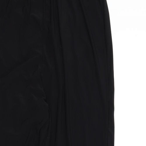 Boohoo Womens Black Colourblock  Jegging Leggings Size 14 L27 in