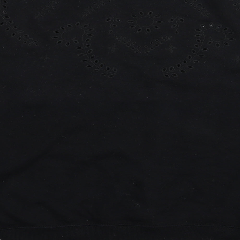 H&M Womens Black   Pullover Jumper Size XS