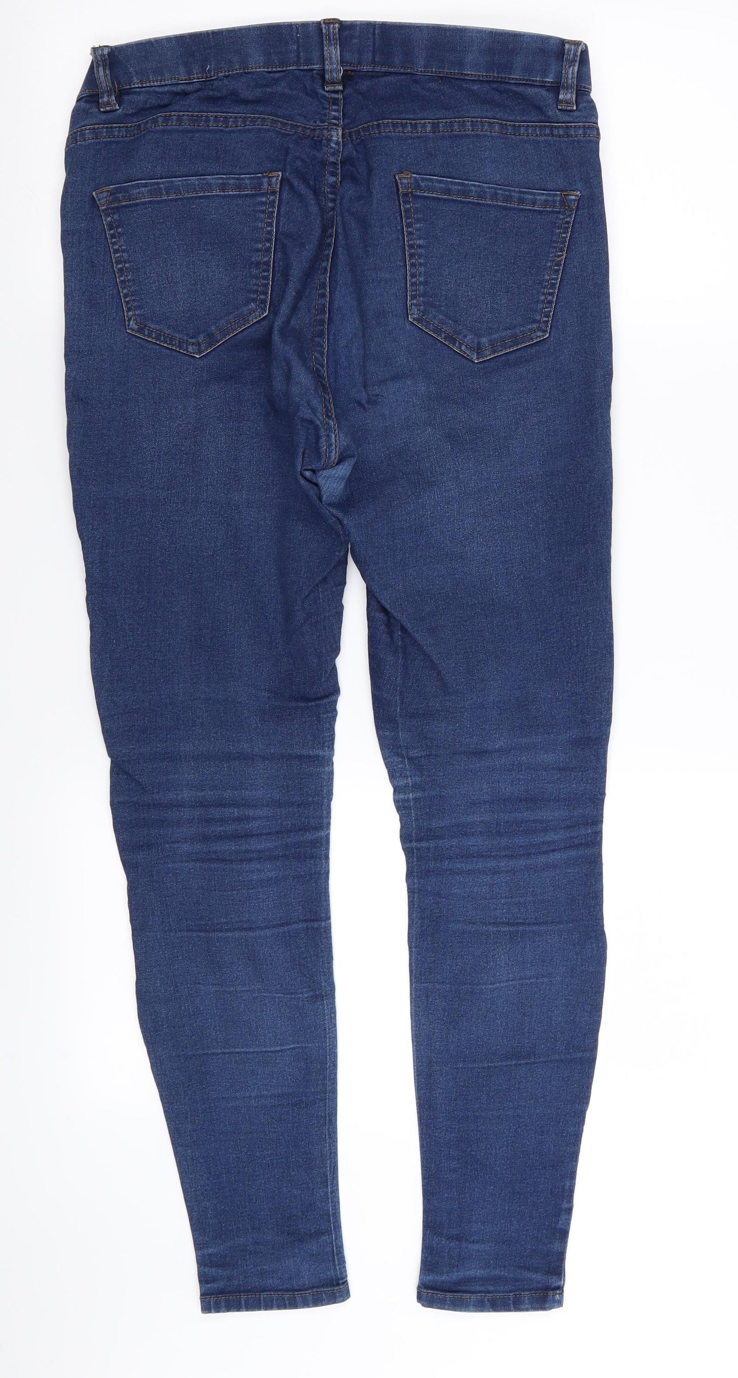 New Look Womens Blue   Jegging Leggings Size 12 L27 in