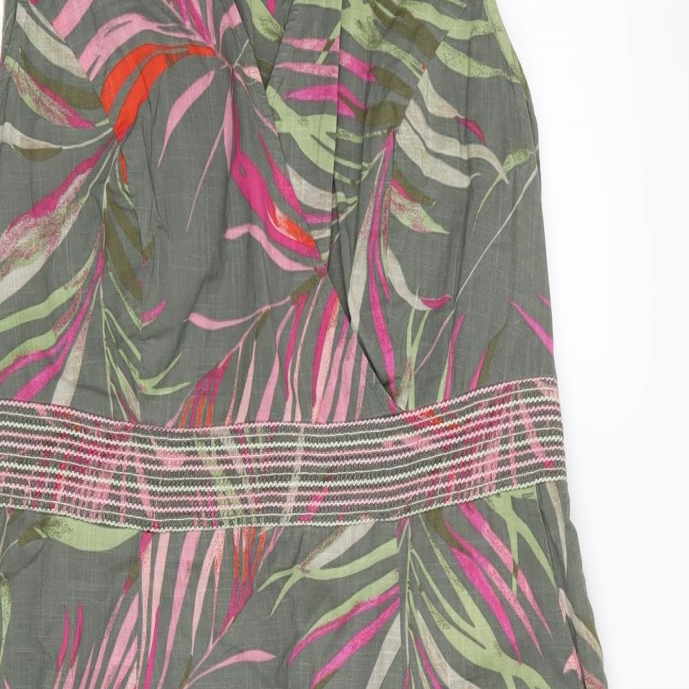 Maine Womens Multicoloured Floral  A-Line  Size 16