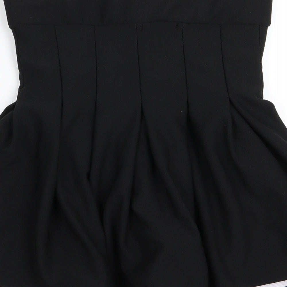 PLT Womens Black   Flare Skirt Size 10