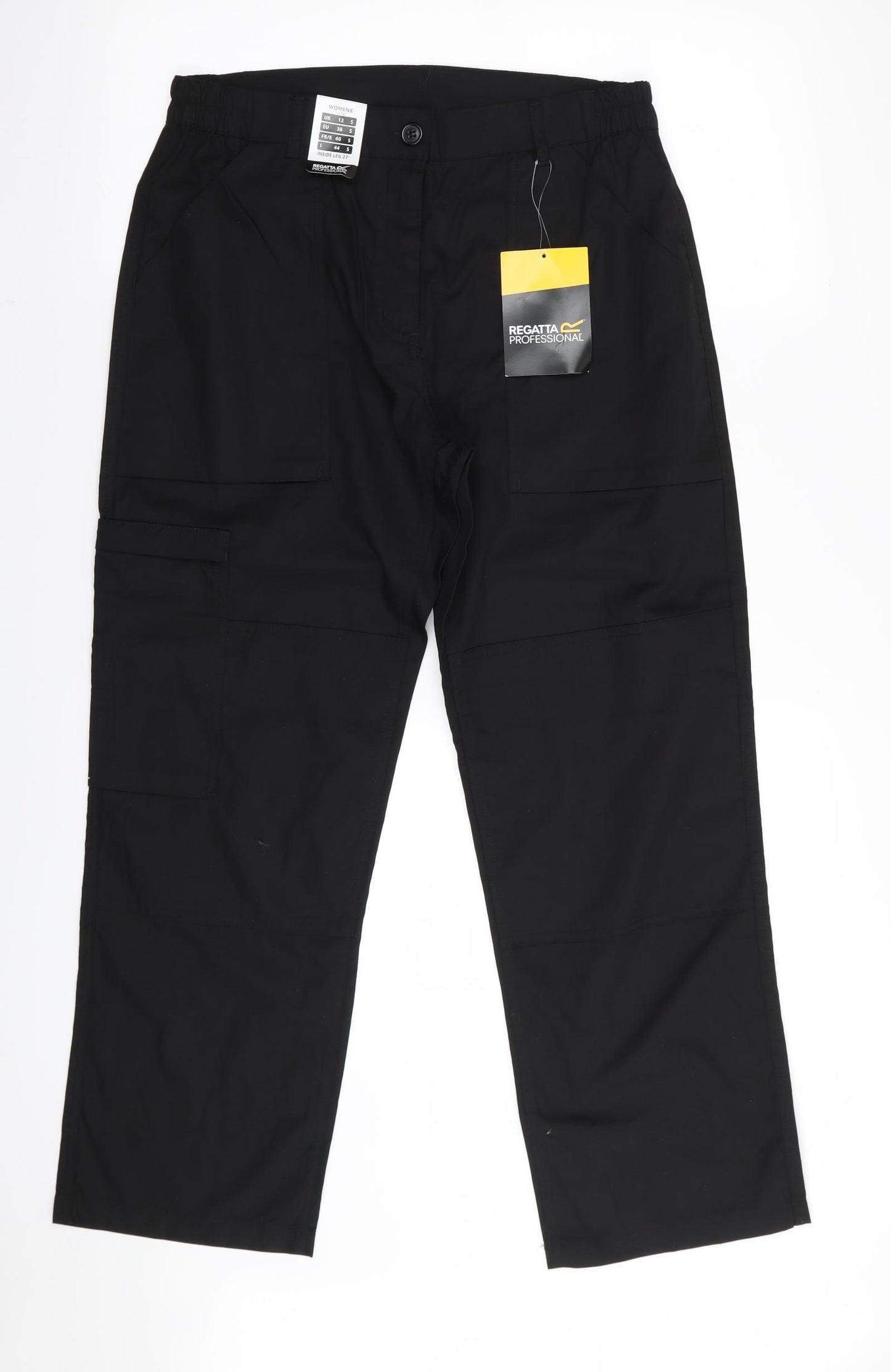Regatta Womens Black   Trousers  Size 12 L28 in