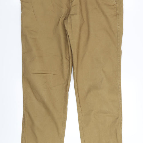 Asda George Mens Beige   Chino Trousers Size 34 in L30 in