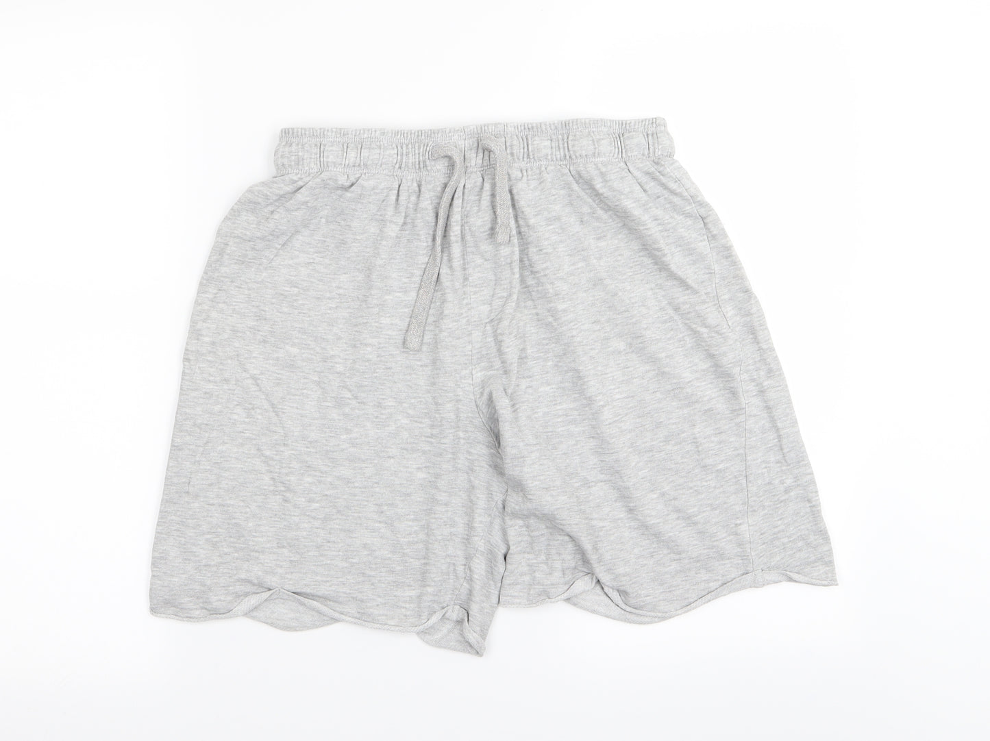 Cedar Wood State Mens Grey   Sweat Shorts Size M - Stretch waistband