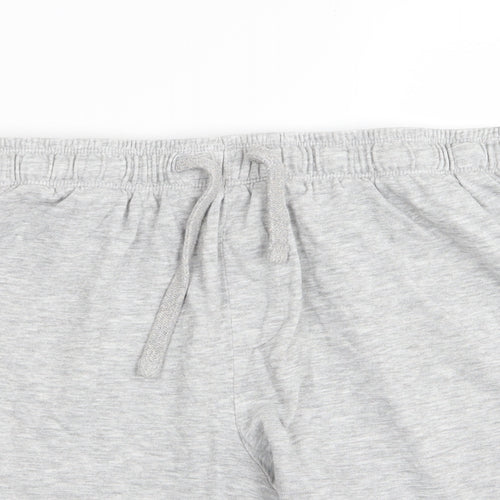 Cedar Wood State Mens Grey   Sweat Shorts Size M - Stretch waistband