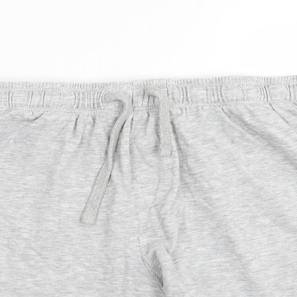 Cedar Wood State Mens Grey   Sweat Shorts Size M - Stretch waistband