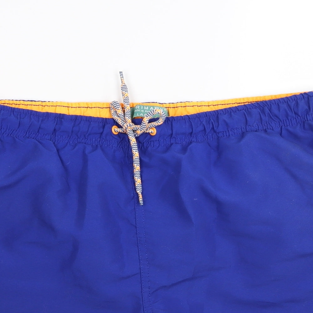 Primark Mens Blue   Sweat Shorts Size L - Stretch waistband