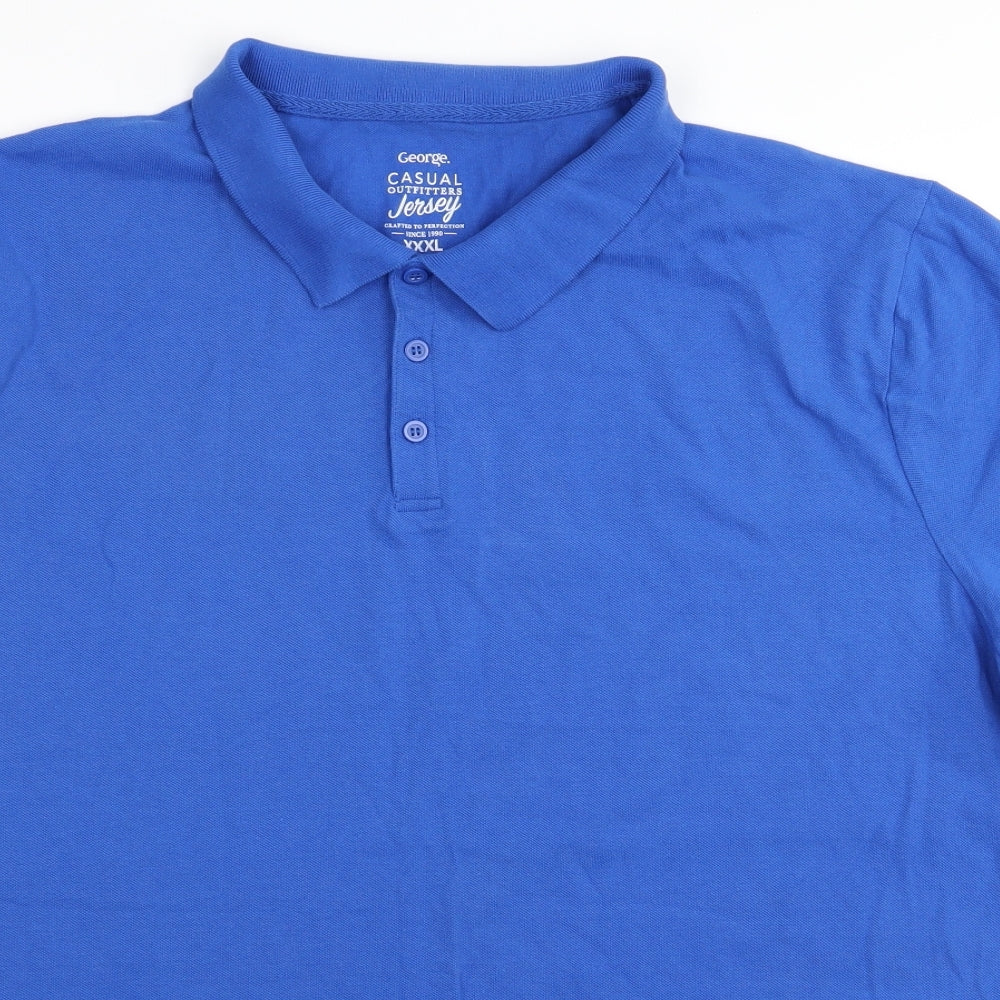 Asda George Mens Blue    Polo Size 3XL