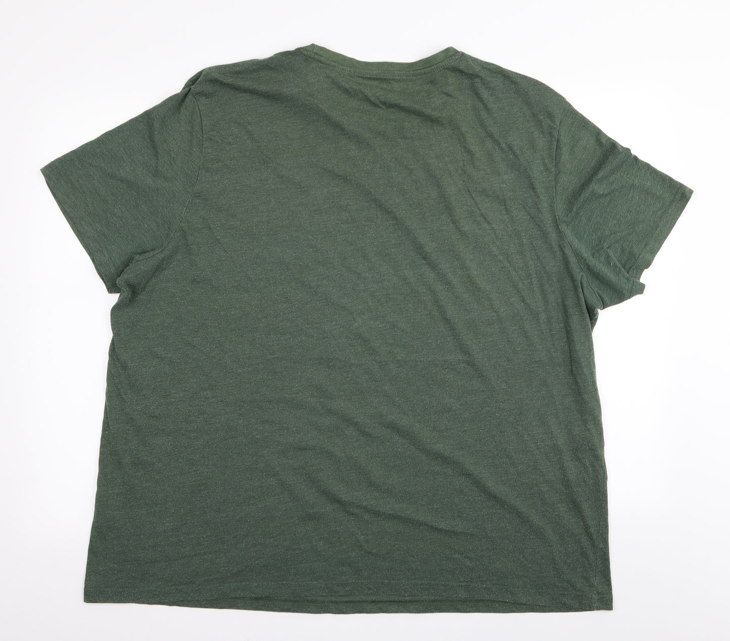 Asda George Mens Green    T-Shirt Size 3XL