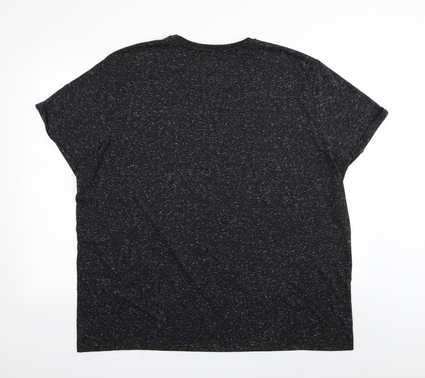 F&F Mens Black    T-Shirt Size 3XL