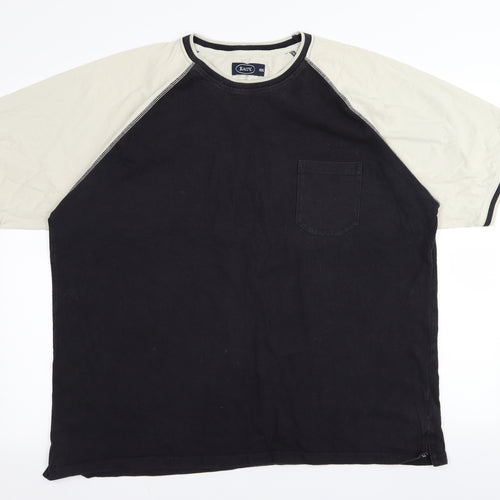 Easy Mens Black    T-Shirt Size 2XL