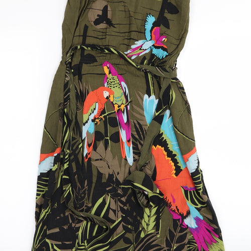 Divided by H&M Womens Multicoloured Floral  Fit & Flare  Size 8