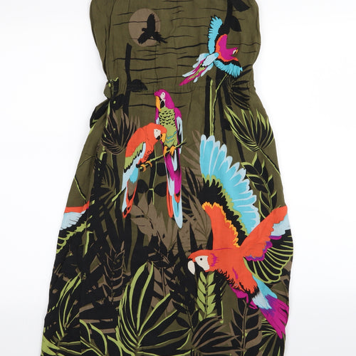 Divided by H&M Womens Multicoloured Floral  Fit & Flare  Size 8