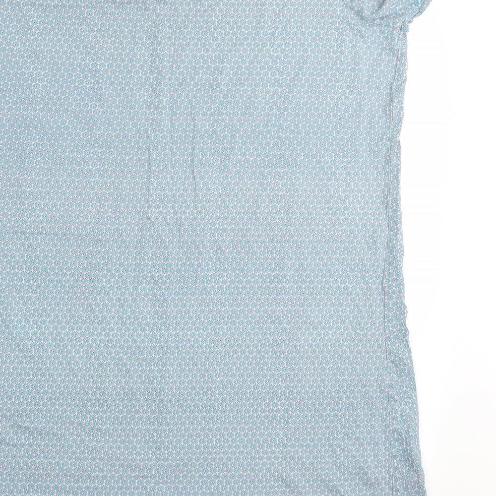 TU Womens Blue Floral  Top Dress Size 18