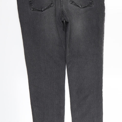 NEXT Womens Grey   Skinny Jeans Size 14 L27 in