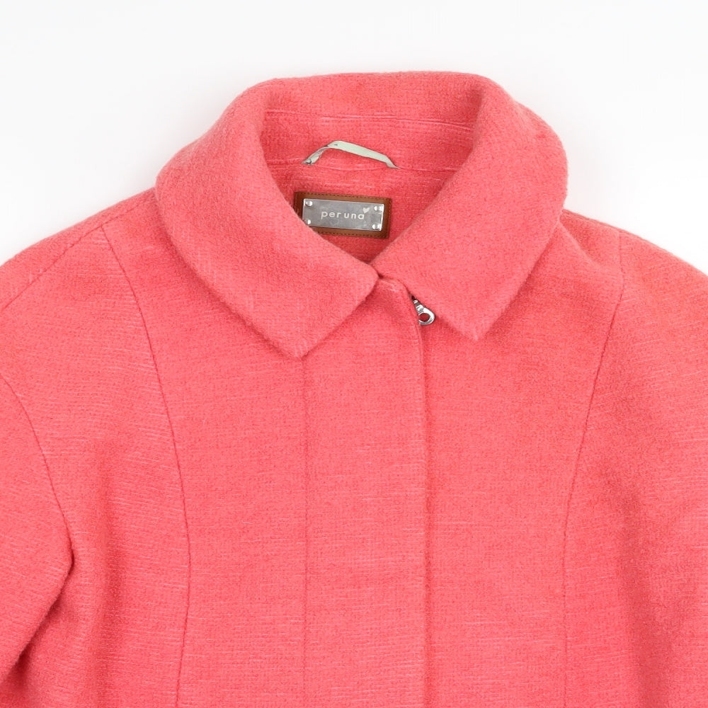 Per Una Womens Pink   Jacket Coat Size 12