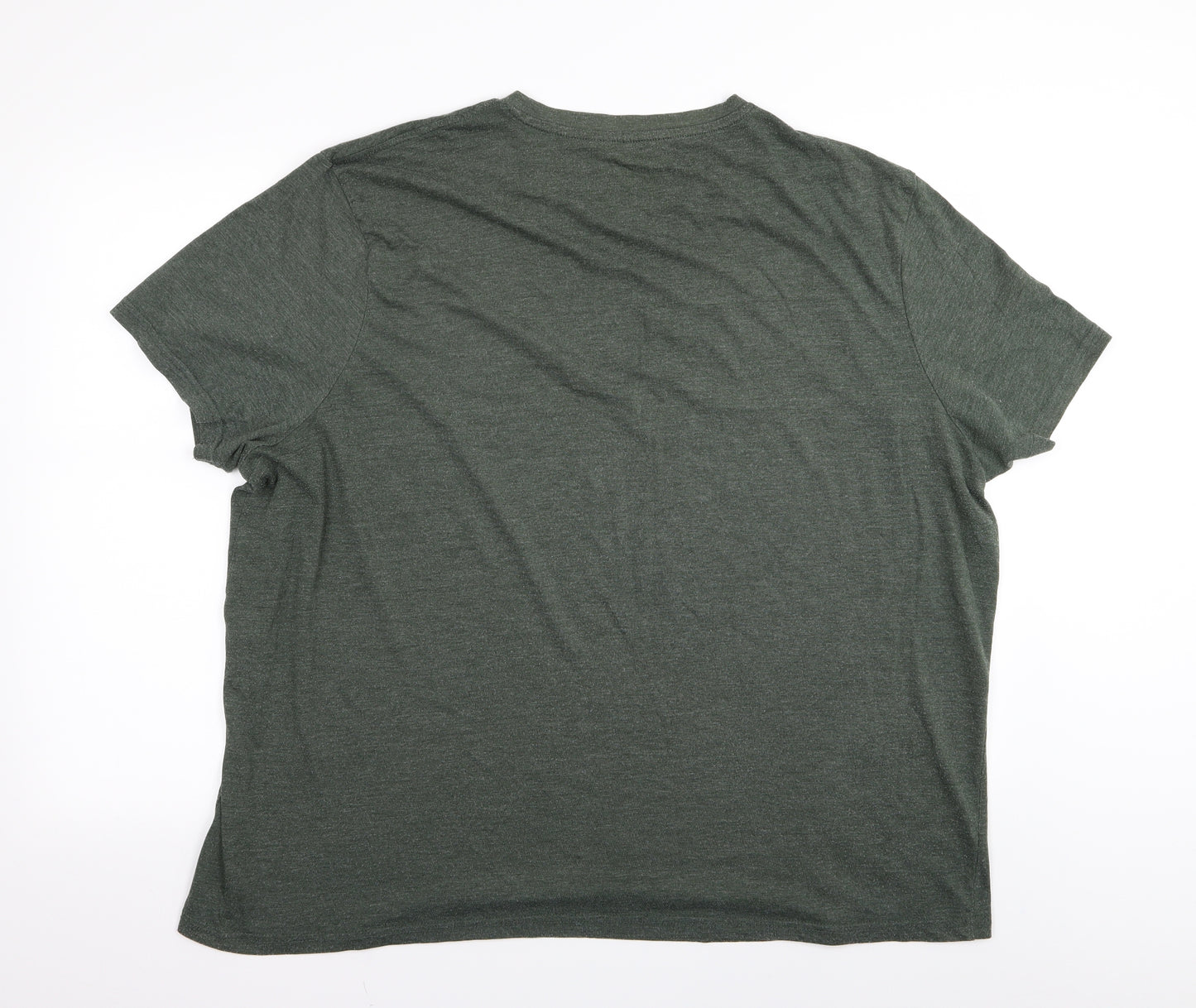 Asda George Mens Green    T-Shirt Size 3XL