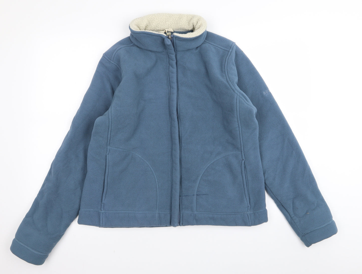 Regatta Womens Blue   Full Zip Jumper Size 14  - fleece