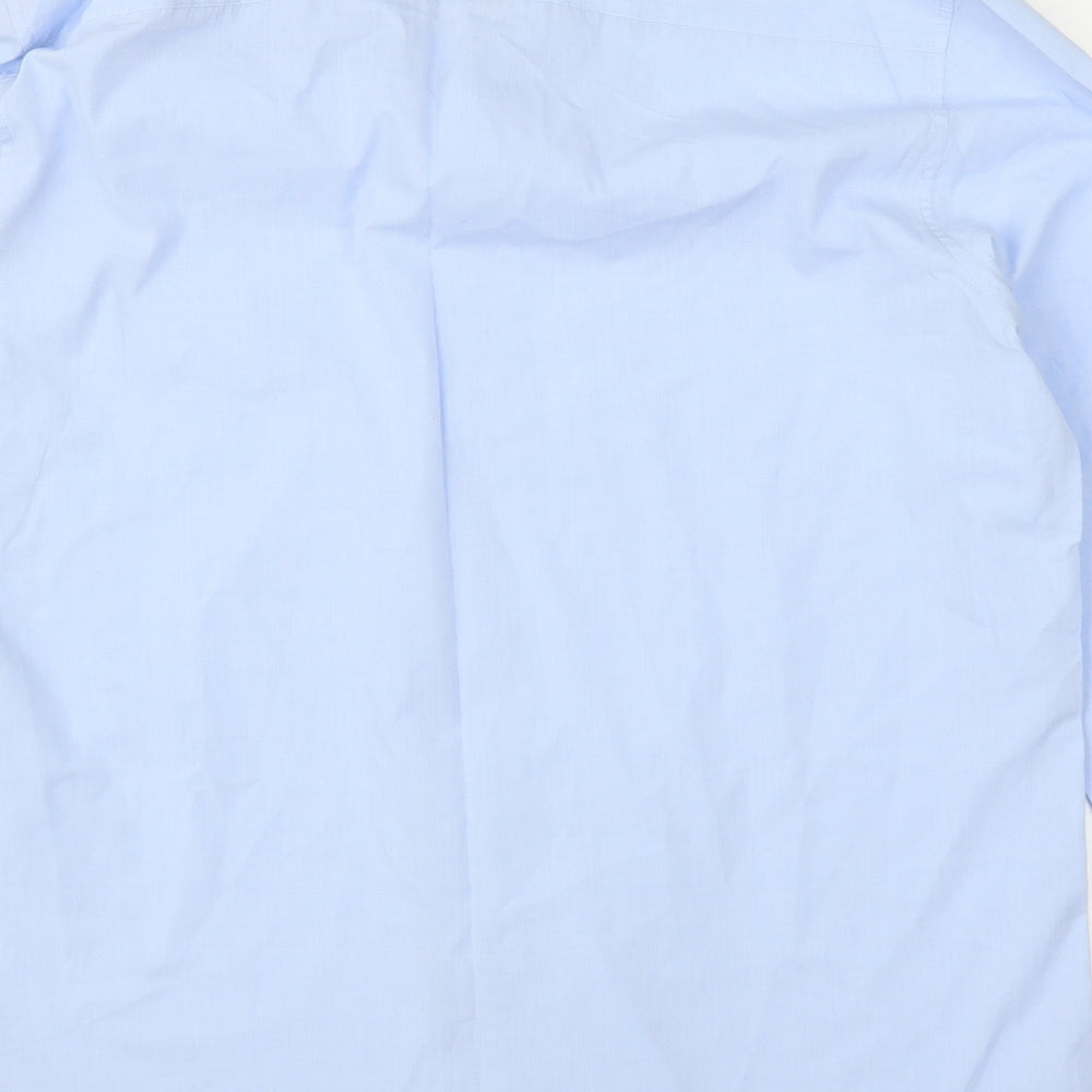 TU Mens Blue    Button-Up Size 16.5