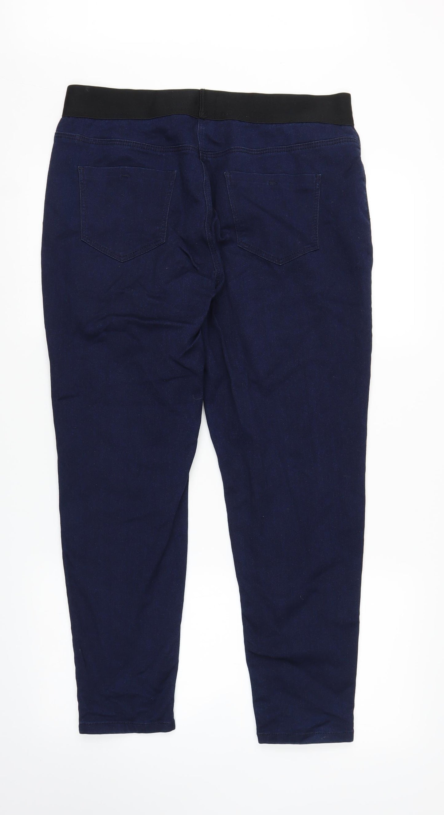 Curious George Womens Blue  Denim Jegging Jeans Size 16 L25 in