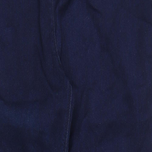 Curious George Womens Blue  Denim Jegging Jeans Size 16 L25 in