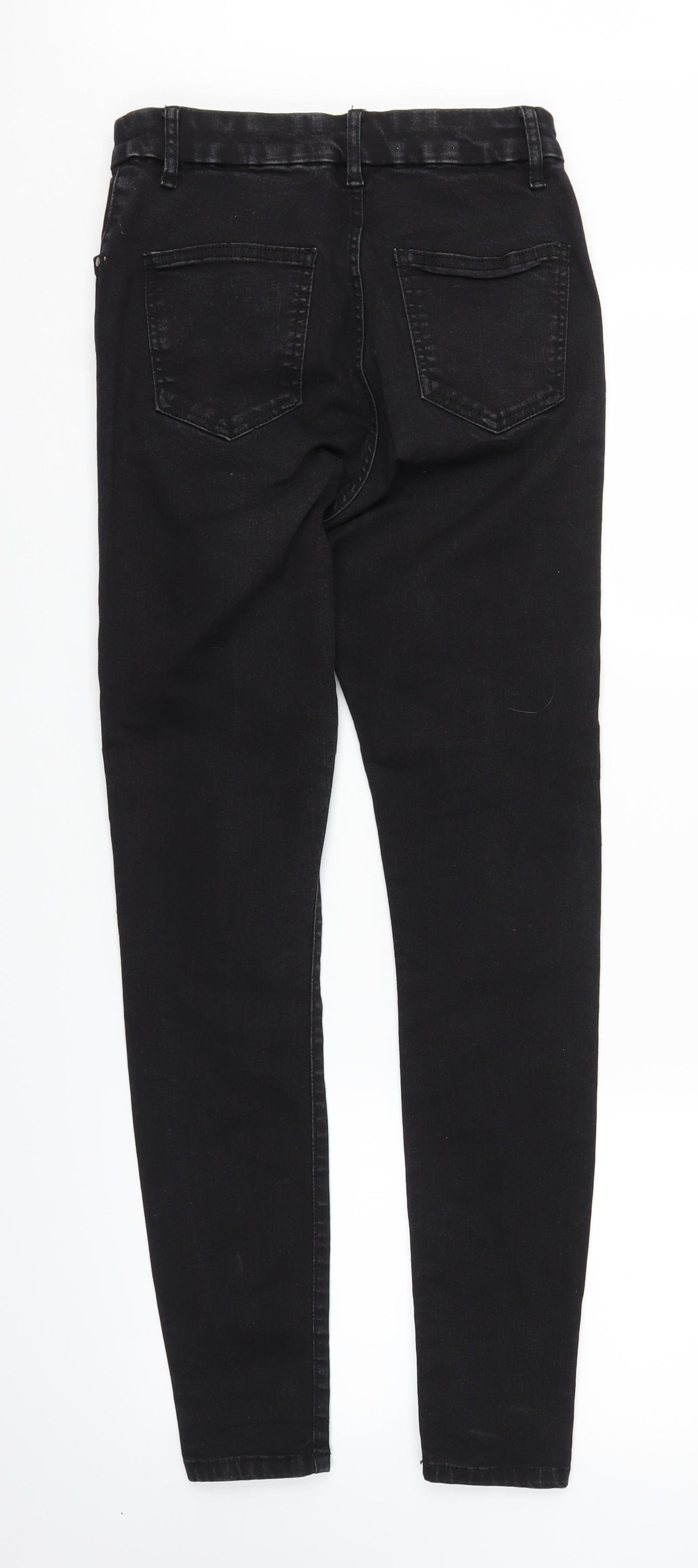 ASOS Mens Black  Denim Skinny Jeans Size 28 in L34 in