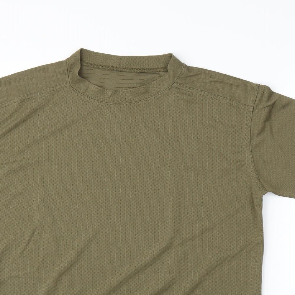 Preworn Mens Green    T-Shirt Size L
