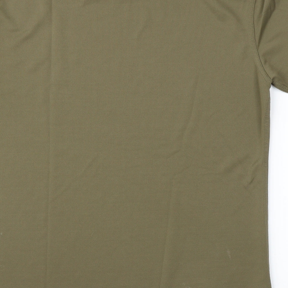Preworn Mens Green    T-Shirt Size L