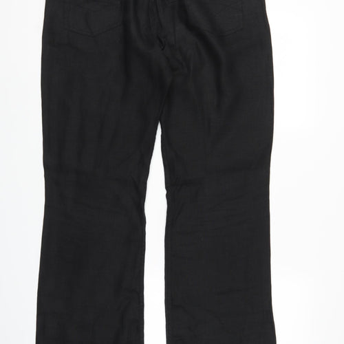 Great Plains Womens Black   Trousers  Size 14 L29 in