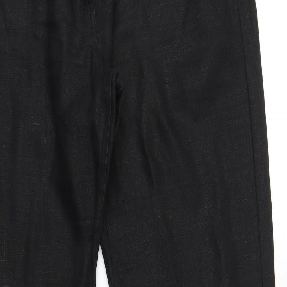 Great Plains Womens Black   Trousers  Size 14 L29 in