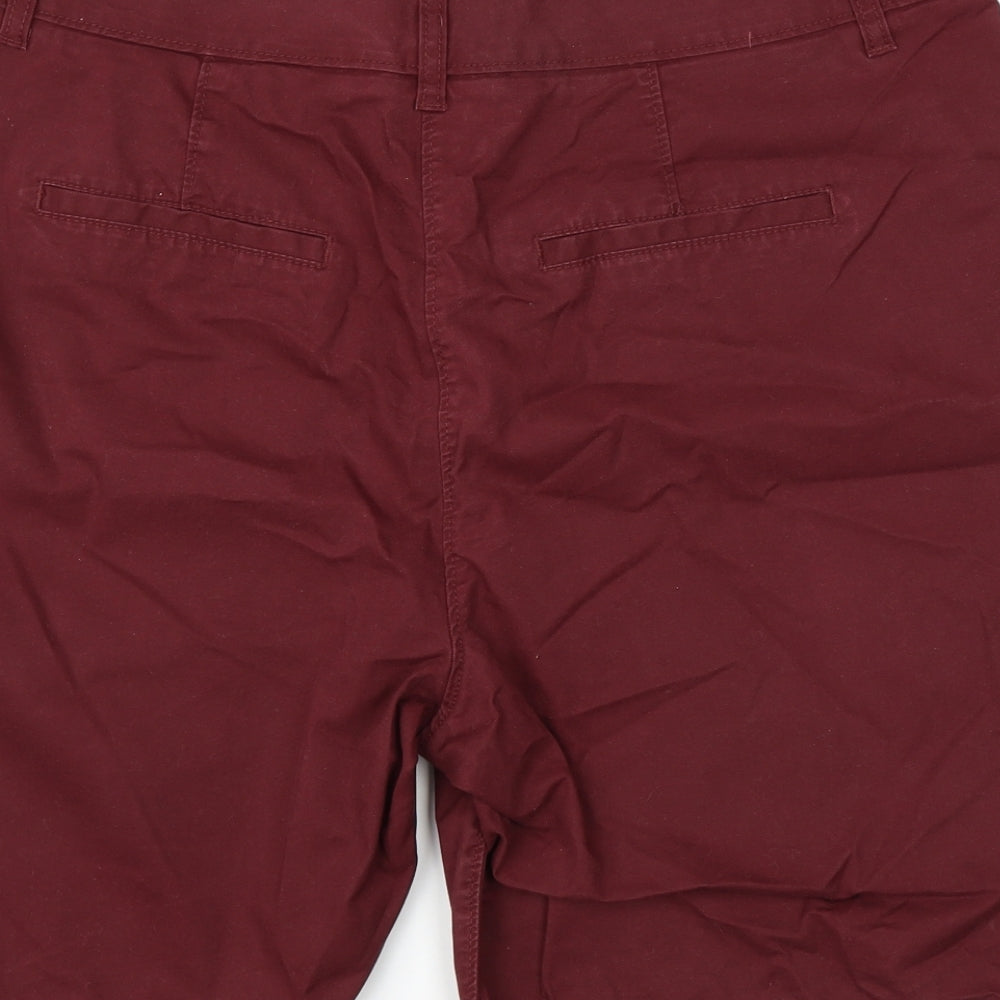 NEXT Womens Purple   Chino Shorts Size 16