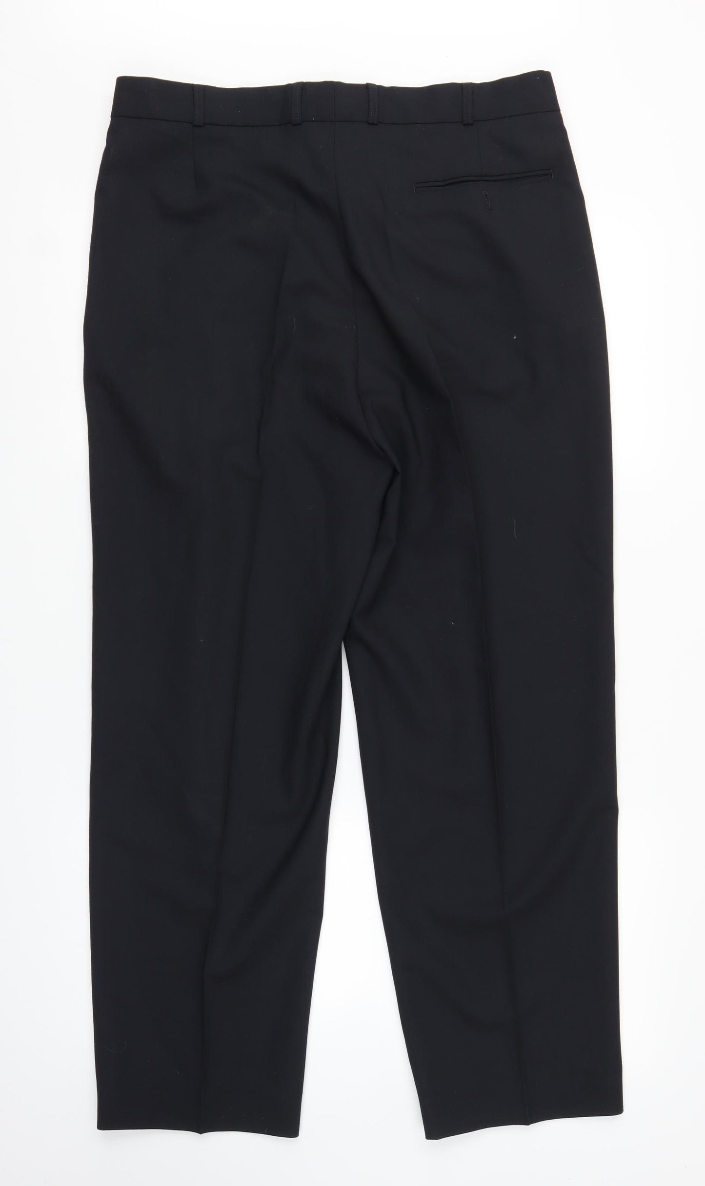 Moorcroft Mens Blue   Trousers  Size 34 in L27 in