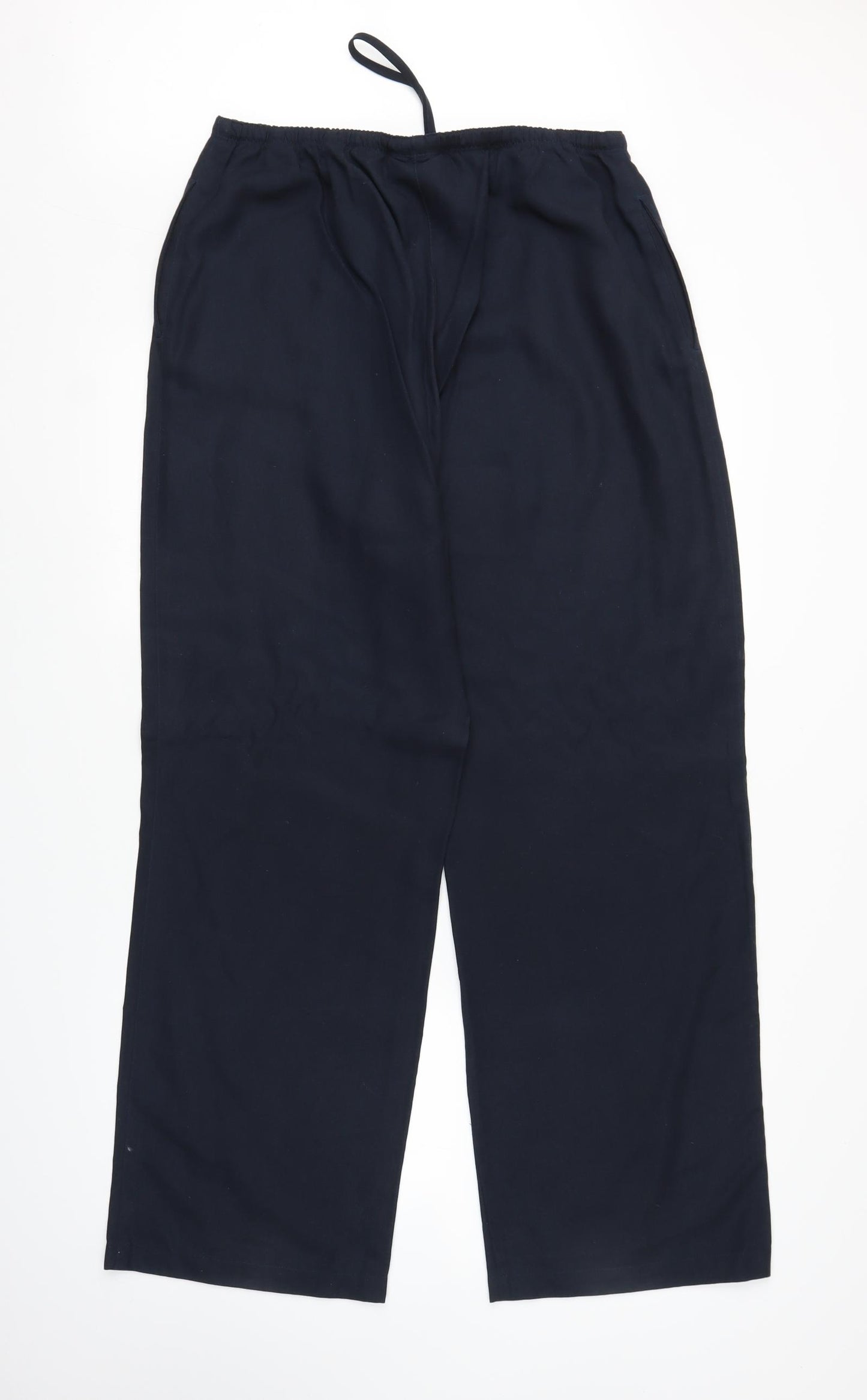 Liz Claiborne Womens Blue   Carpenter Trousers Size 14 L29 in