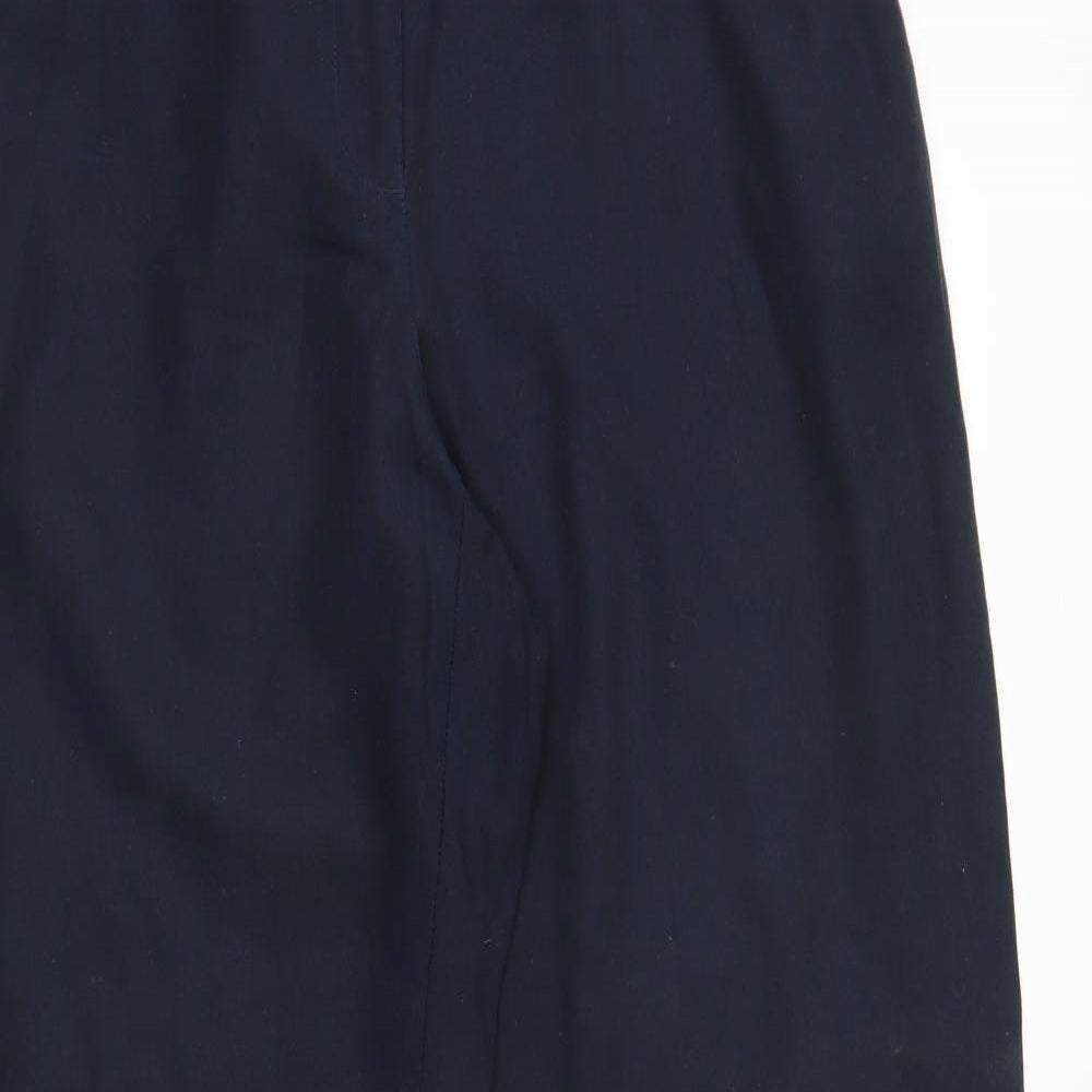 Liz Claiborne Womens Blue   Carpenter Trousers Size 14 L29 in