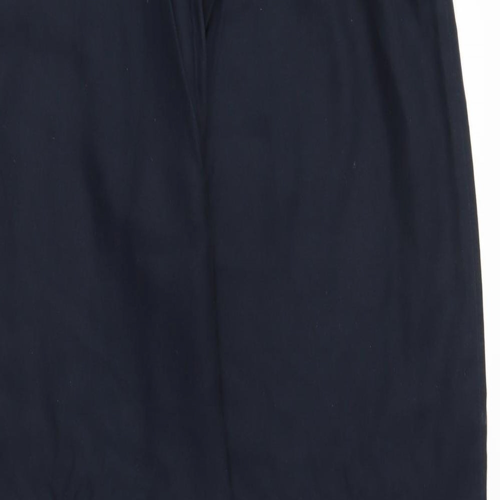 Liz Claiborne Womens Blue   Carpenter Trousers Size 14 L29 in