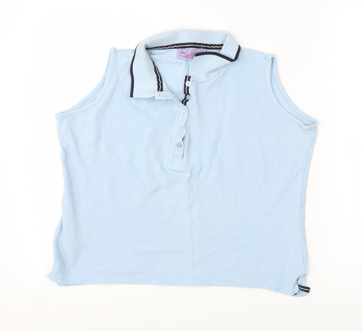 Golf Co Womens Blue   Basic Polo Size S