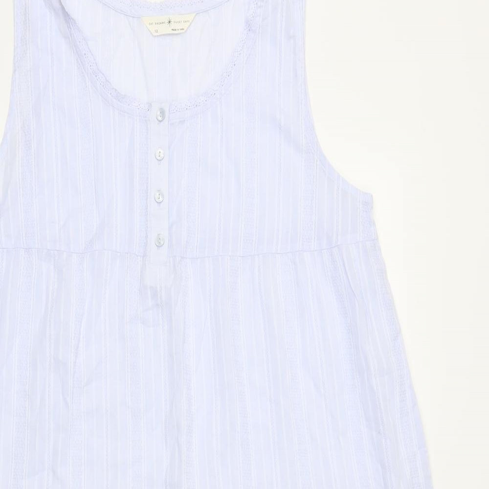 Day Dreams Womens Blue   Chemise Gown Size 12