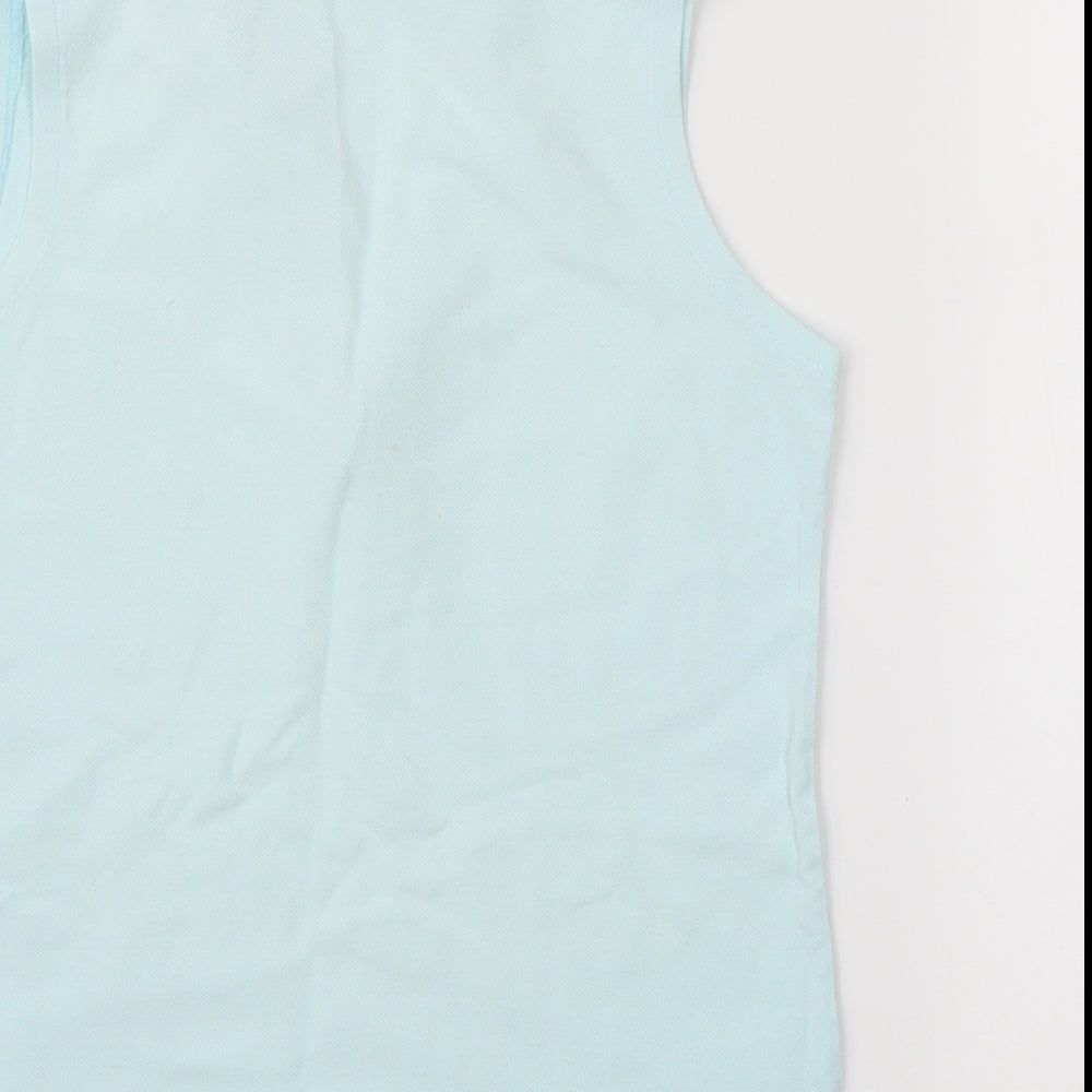 Jonelle Womens Blue   Basic Polo Size S