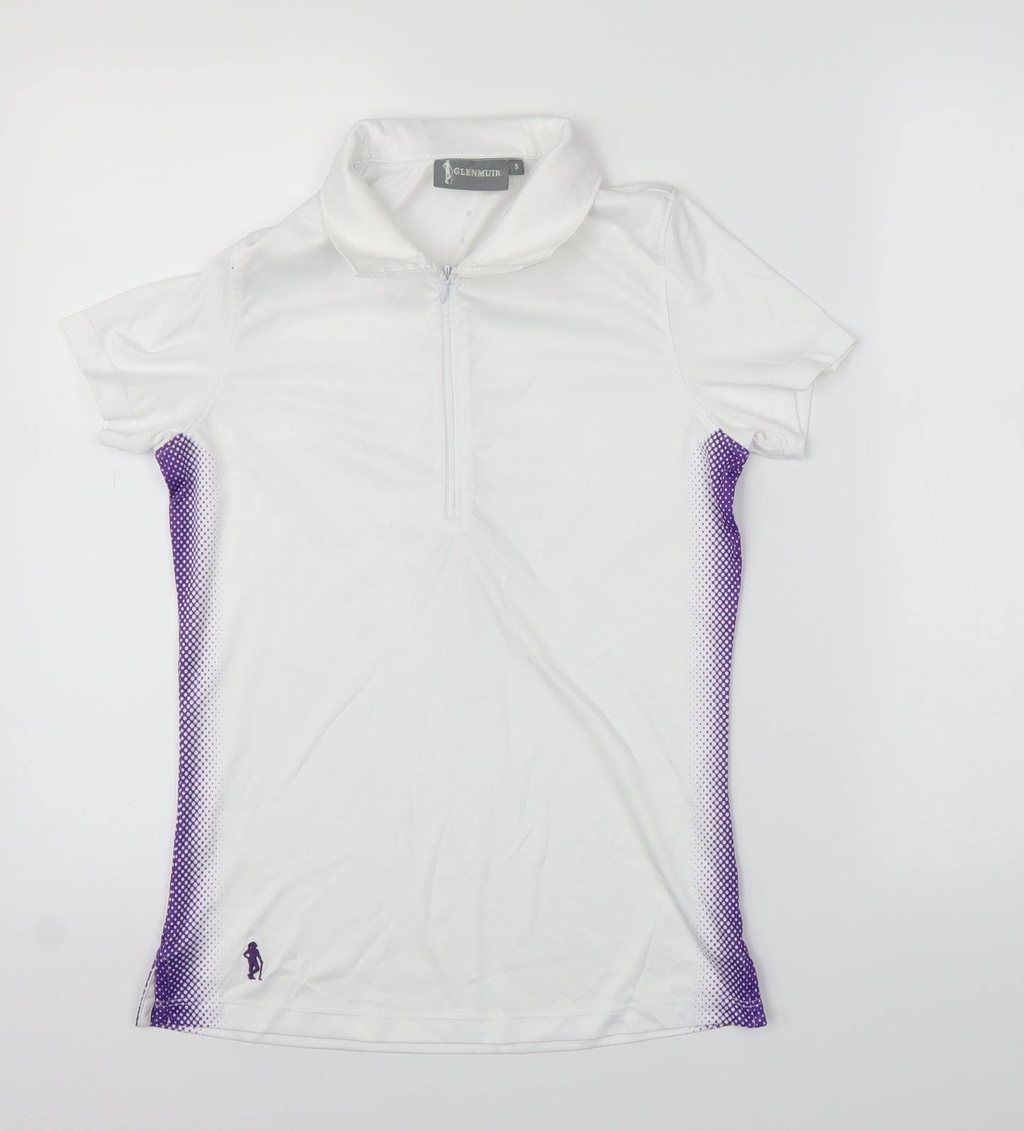 Glen Muir Womens White   Basic T-Shirt Size S