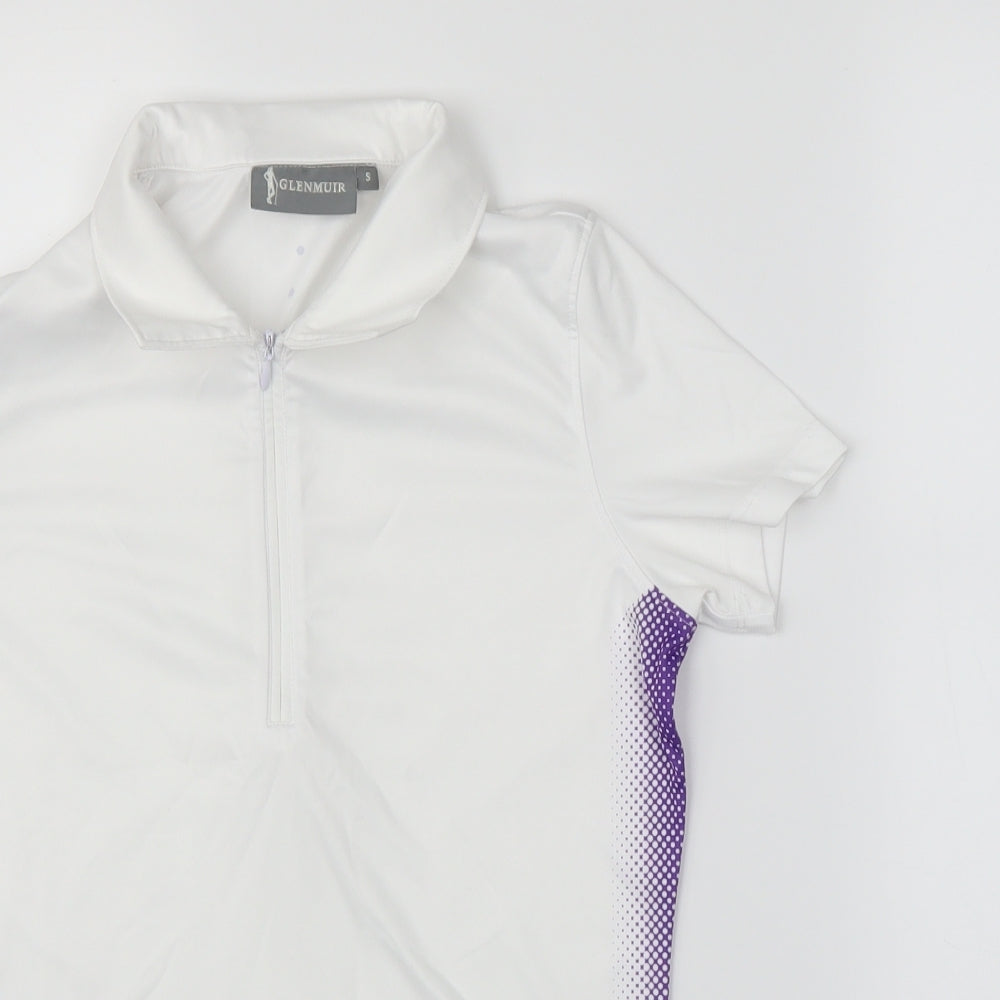 Glen Muir Womens White   Basic T-Shirt Size S