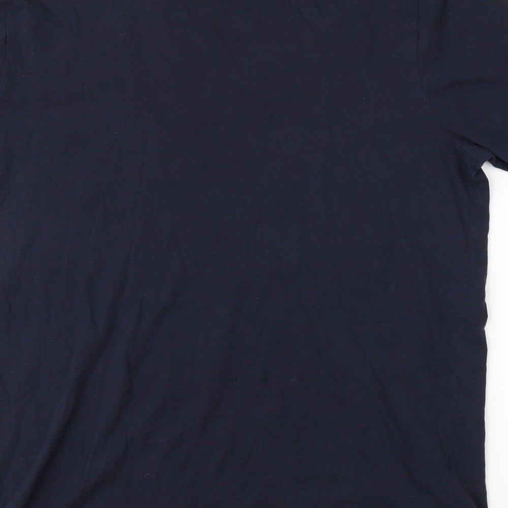 M&S Mens Blue    T-Shirt Size S